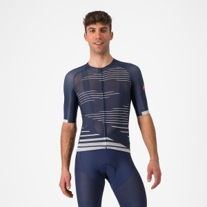 Pánské Dres Castelli CLIMBER'S 4.0 Blankyt Stříbrné Šedé | NOP642917