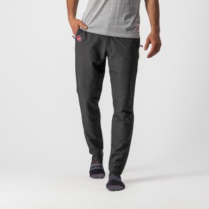 Pánské Legíny Castelli MILANO PANT Černé | YNV396128