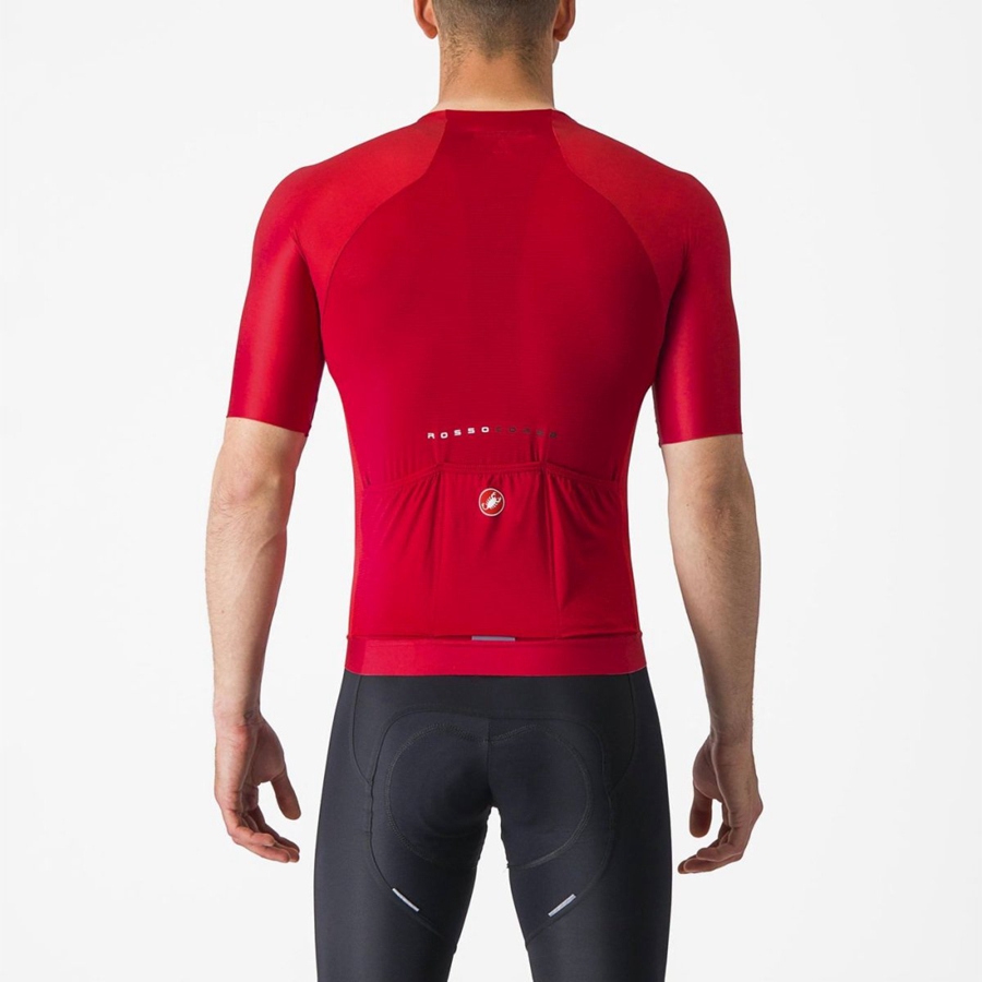Pánské Dres Castelli AERO RACE 7.0 Červené | CVS534728