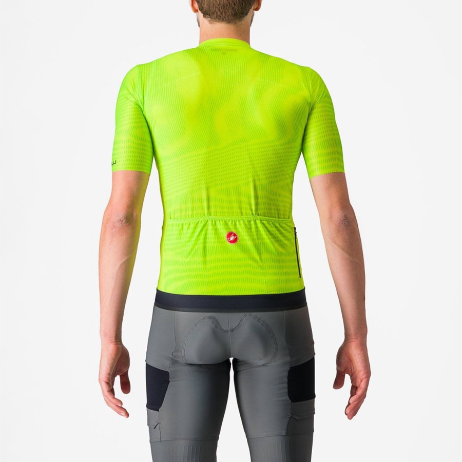 Pánské Dres Castelli UNLIMITED ENDURANCE Světle Zelene Tmavě Šedé | KCY817439