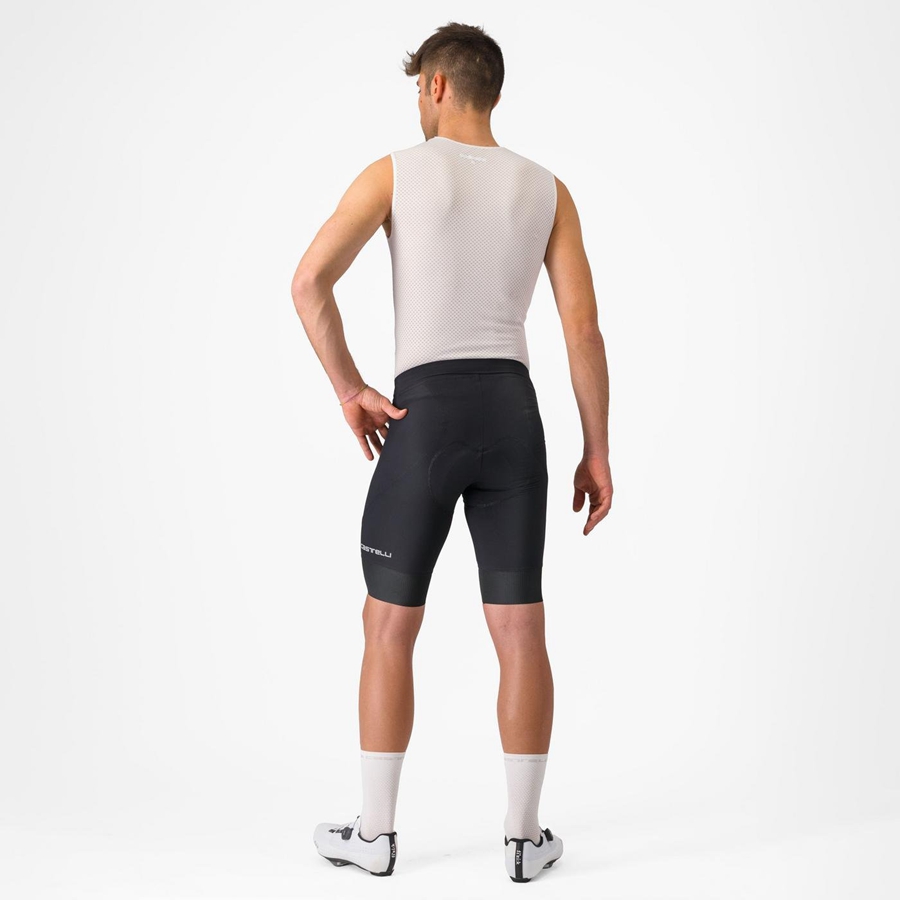 Pánské Kraťasy Castelli ENDURANCE 3 Černé | STX805649