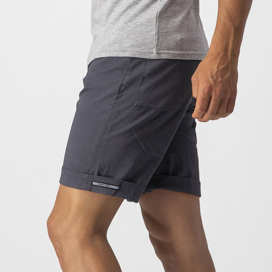 Pánské Kraťasy Castelli VG 5 POCKET Tmavě Blankyt | VXS945287